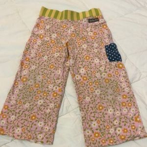 Matilda Jane Size 4 Play Condition Floral Flood Pants